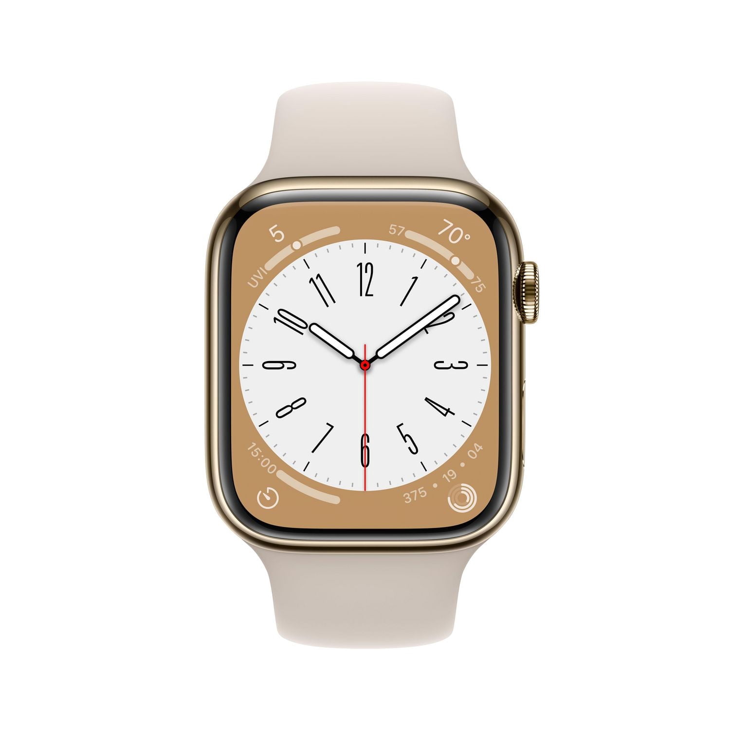 Apple Watch Series 8 + Cellular with stainless steel case