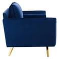 thumbnail image 3 of Modway Revive Performance Velvet Sofa in Navy, 3 of 9