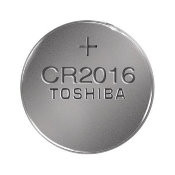 100-pack CR2016 Toshiba 3 Volt Lithium Coin Cell Batteries (On a Card)