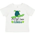 thumbnail image 3 of Inktastic Port St. Lucie, Florida Happy Sea Turtle Boys or Girls Baby T-Shirt, 3 of 5