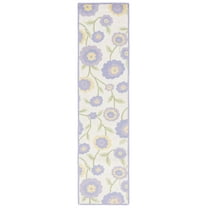 SAFAVIEH Kids Floral Flowers Runner Rug, Lavander/Ivory, 2'3" x 9'