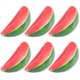 thumbnail image 3 of GOOHOCHY 6 piezas frutas falsas de frutas artificiales sandía decores de sandía falsas rebanadas de sandía, 3 of 7
