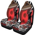 thumbnail image 1 of Juego de 2 fundas para asientos de coche ABPHQTO Beige Universal, 1 of 4