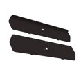 thumbnail image 2 of Moyic 2 pack/lote, fácil instalación y alfombrilla de cocina de silicona duradera para secar el protector contra salpicaduras del fregadero Cocina y Comedor negro, 2 of 6