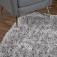 thumbnail image 5 of Dalyn Impact Area Rug IA100 Ia100 Silver Silver Shag Plush 2' x 3' Rectangle, 5 of 12