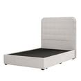 thumbnail image 1 of Box Base Cama Queen Size + Cabecera Creta Avena, 1 of 8