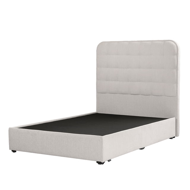 Box Base Cama Queen Size + Cabecera Creta Avena