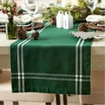 thumbnail image 2 of DII Balsam Border Stripe Table Runner, 14x108", 2 of 4