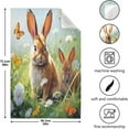 thumbnail image 3 of Easter Cute Rabbit Kitchen Dish Towel Set,Drying Kitchen Towels Tea Towels Gift Set for Drying Cleaning Cooking Baking 4Pcs Wash cloth, 3 of 7