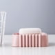 thumbnail image 4 of Accesorios de baño Jabonera de doble compartimento Organizador de jabón para ropa de baño Estante de jabón de drenaje grande sin perforaciones Jabonera Jabonera, 4 of 6