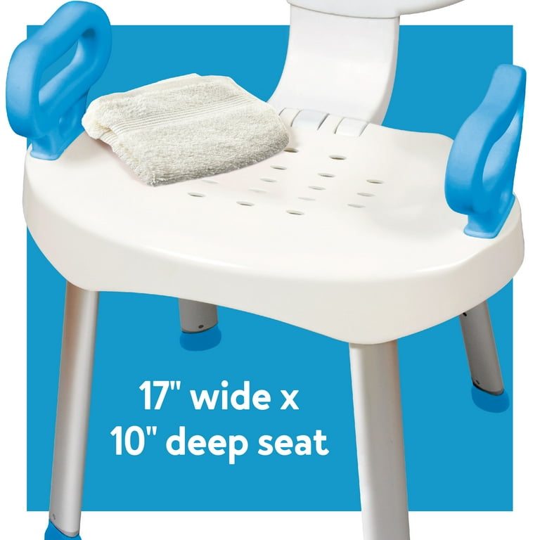 Carex shower top chair walmart