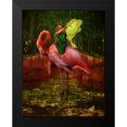 thumbnail image 2 of Babette 19x24 Black Modern Framed Museum Art Print Titled - Resting Fairy, 2 of 5