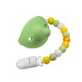 thumbnail image 1 of Kids Heroes Chupón de una Sola Pieza de Silicona con Clip Porta Chupón para Bebes de 3 a 36 Meses, 1 of 14