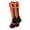 #02, variant on Orange/Black Player Id Crew Number Socks (#88, Medium)