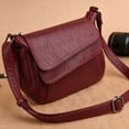 thumbnail image 3 of SPRING PARK Women Shoulder Bag Solid Color Faux Leather CrossBody Tote Satchel Handbag, 3 of 7