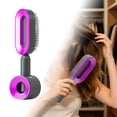 thumbnail image 1 of BotaniNest Scalp Massaging Air Hair Brush For Gentle Detangling And Shine, 1 of 6