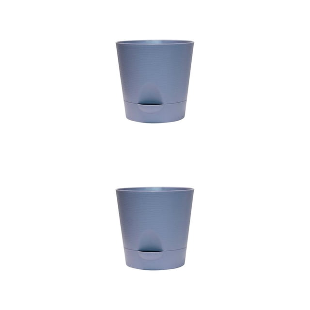 Billuyoard Maceta de plástico para plantas con Control de raíces, macetas de jardín, maceta transpirable, orificio de drenaje, balcón, Type2 NO2