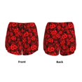thumbnail image 5 of Picia Ladybugs 1 Pattern Women's 2 in 1 Athletic Running Shorts High Waisted Workout Casual Gym Sweat Shorts with Comfy Liner Zipper Pockets-X-Large, 5 of 9