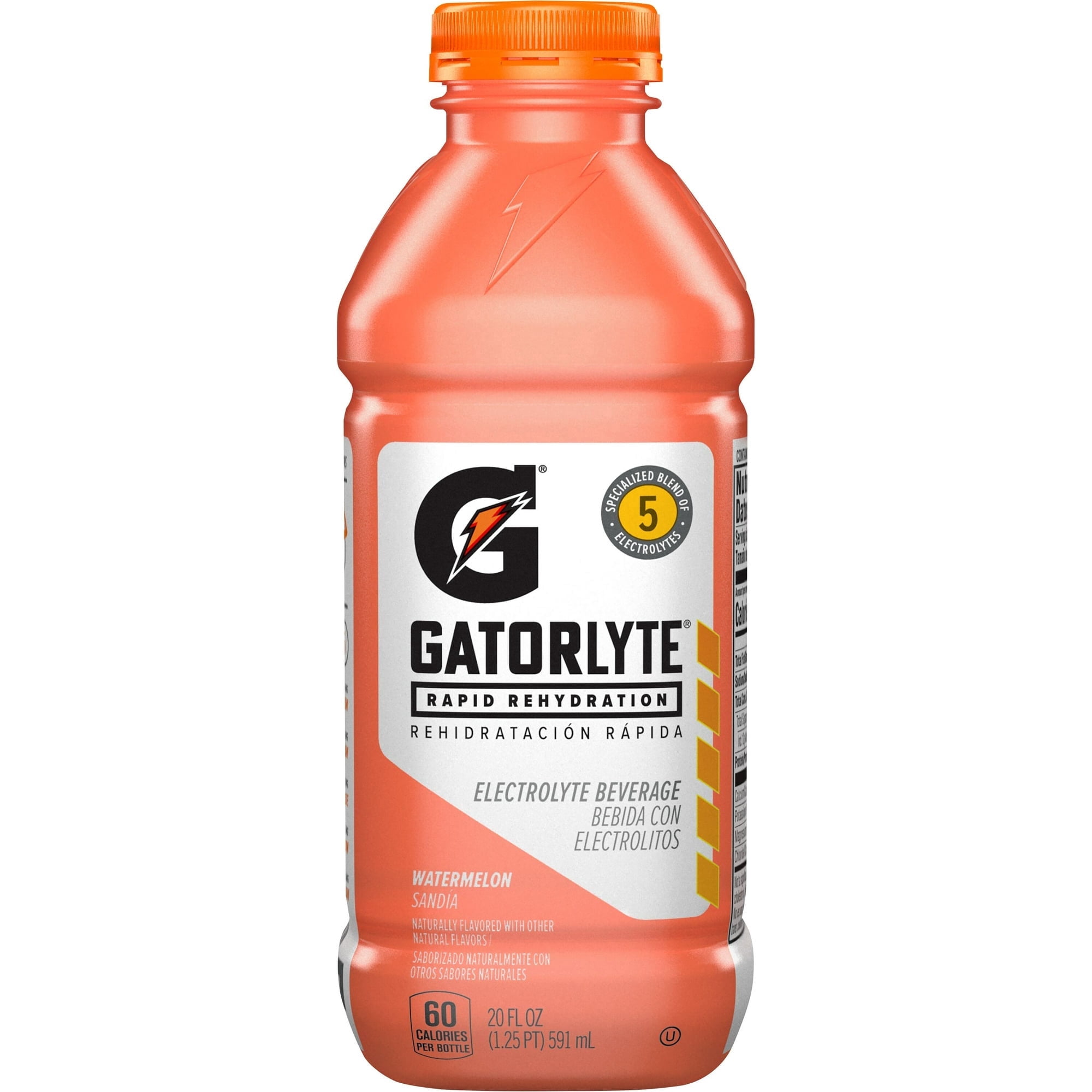 Gatorade Gatorlyte, Watermelon Sports Drinks, 20 fl oz Rapid Rehydration Electrolyte Drink  4 Bottle