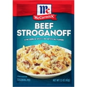 McCormick Beef Stroganoff Sauce Seasoning Mix, 1.5 oz Envelope