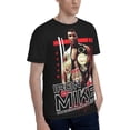 thumbnail image 6 of Mike Tyson Short Shirt Men T Shirt Polyester Sleeve Crewneck T-Shirt Classic Graphic Tees Clothes Top, 6 of 9