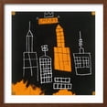 thumbnail image 2 of Art.com Mecca, 1982, Giclee Print by Jean-Michel Basquiat, Brown Frame Wall Art, 21" x 21", 2 of 4