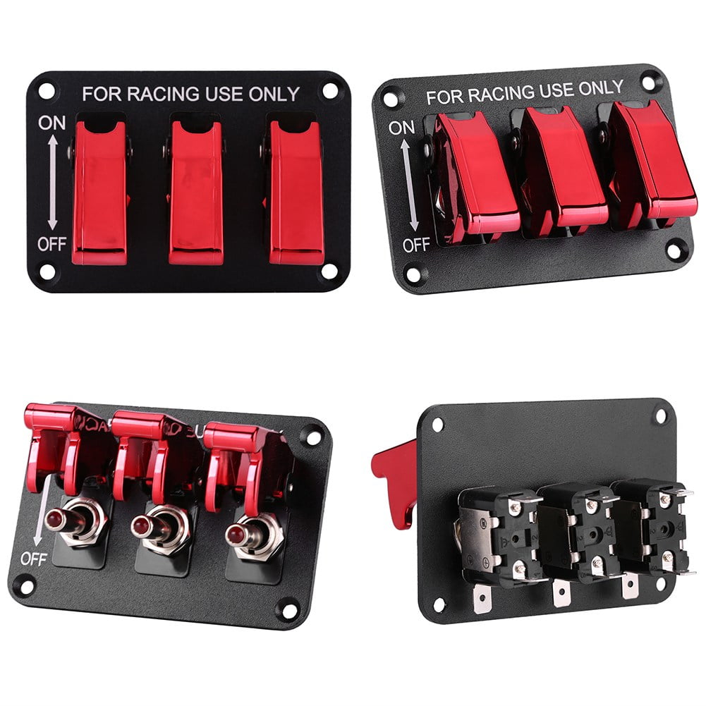 ESTINK Toggle Switch Panel, PreDrilled Mounting Holes Design Car