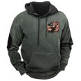 thumbnail image 2 of Styesk Sweatshirts pour Hommes Mode Décontractée Confortable à Manches Longues Sweat à Capuche Imprimé, 2 of 3