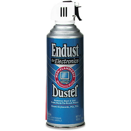Endust Non-Flammable Duster with Bitterant, 10 oz Can