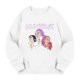 thumbnail image 3 of Moonsky Sudadera de cuello redondo Pop De-on - Sudadera de manga larga con estampado del cantante HUNTR/X - Sudadera de cuello redondo y manga larga para hombre y mujer Blanco 130, 3 of 4