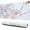 Pink Marble, variant on Desk Mat, Gaming Mouse Pad Large, XL Mousepad, Keyboard Mat with Non Slip Base, Extended Laptop Desk Pad Matt, Computer Mat for Office Vanity Desktop Table Writing, Pink Marble