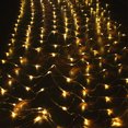 thumbnail image 1 of 1/3Pcs 3M Grand Conduit Chaîne Fée Lumières Rideau Net Mariage Fête Décor Extérieur, 1 of 3
