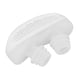 thumbnail image 2 of Dispositivo antirronquidos de silicona suave, seguro, reutilizable, 2 tapones de ventilación, dispositivo para reducir los ronquidos para spa, salón de belleza, blanco, 2 of 10