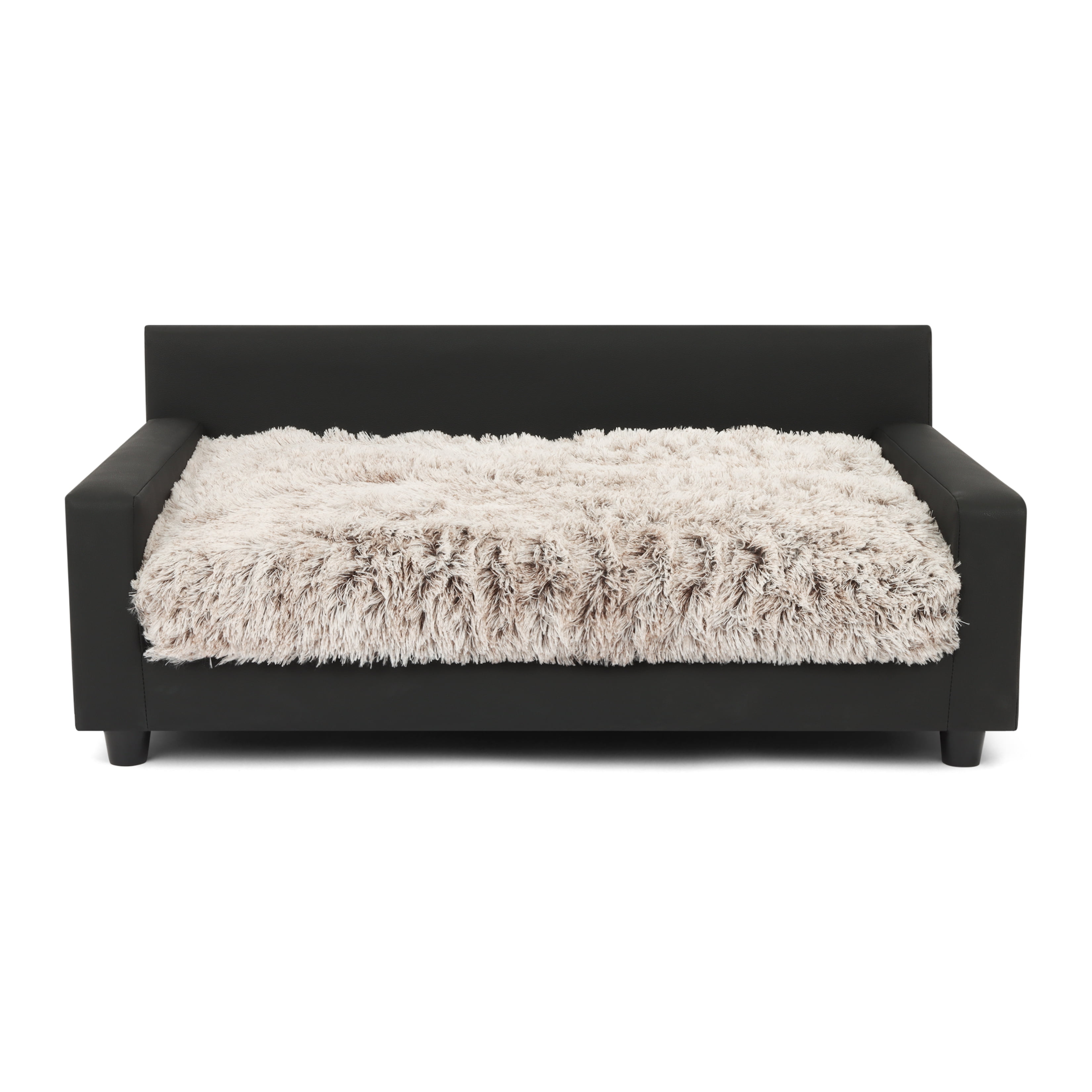 Club Nine Pets Metro Orthopedic Dog Bed, Sofa Style, Medium, Ivory.