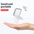 thumbnail image 4 of Tholdsy Miniauriculares inalámbricos Bluetooth 5,0, auriculares internos con sonido estéreo 3D, auriculares deportivos con caja de carga de Cables de audio/vídeo blanco, 4 of 6