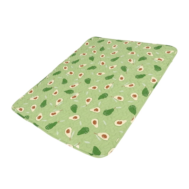Pet Sleeping Mat Washable Soft Dog Cooling Mat Cotton Super Absorbent Warm Comfortable Prevent Slip Pet Bed Mat for Spring Autumn Dog Crate Kennel Pad