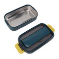 thumbnail image 1 of Stainless Steel Bento Box Adult Lunch Box, Microwave Safe Portable Split Bento Box For Students And Office Workers, 1 of 8