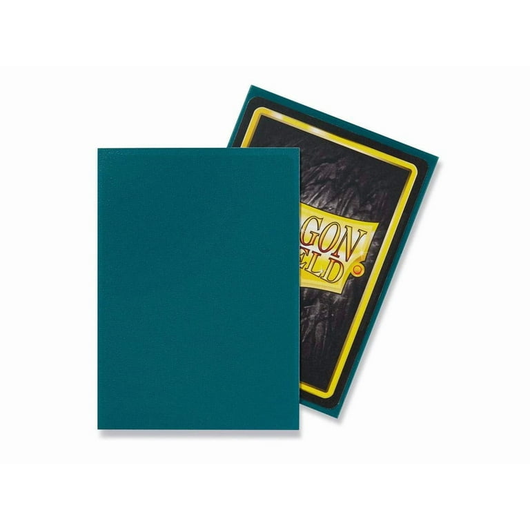 2 Packs Dragon Shield Matte Petrol Standard Size 100 ct Card