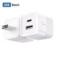 thumbnail image 2 of para Tuya Interruptor adaptador WiFi Smart 2-en-1 TypeC y USB con control de voz temporizado a través de, 2 of 11