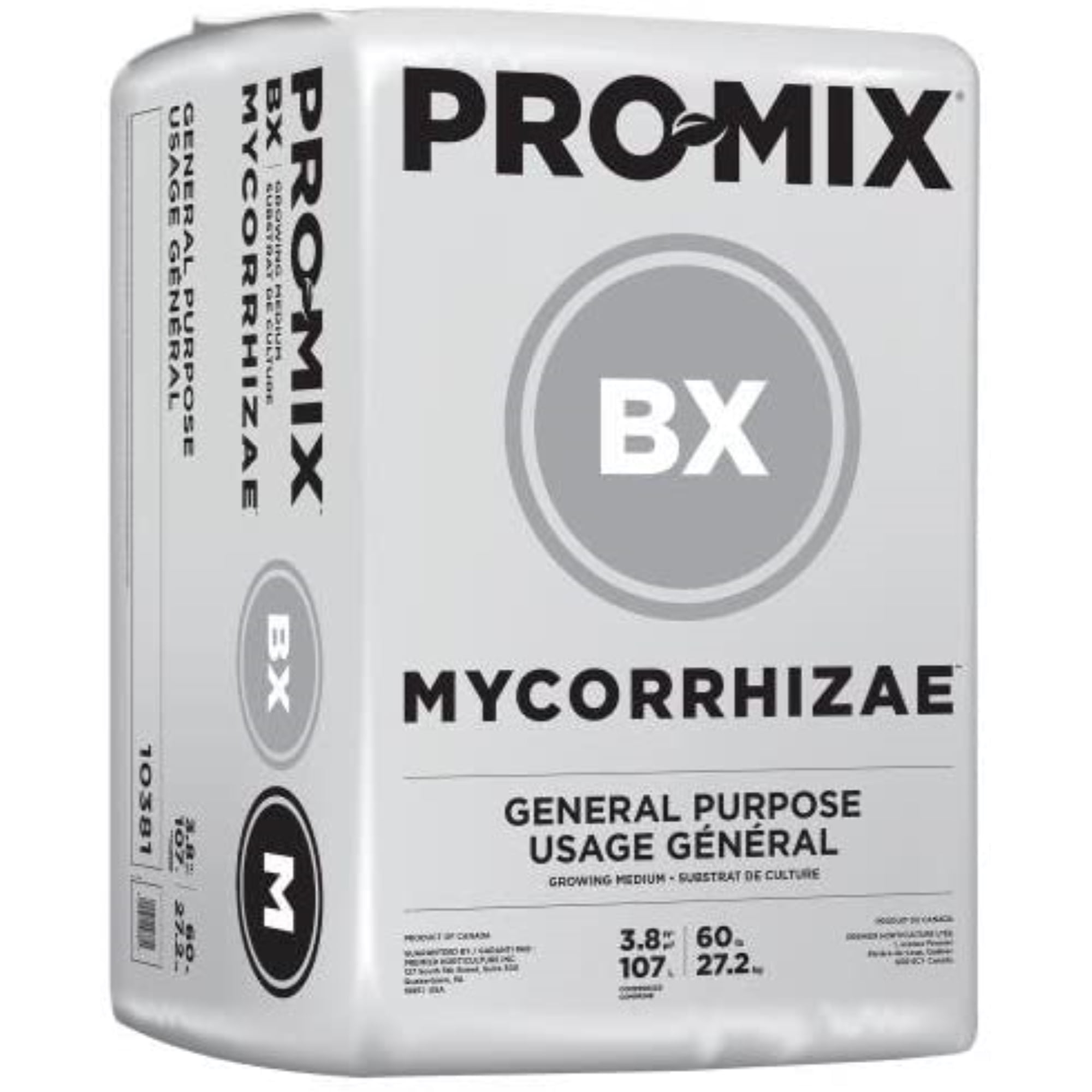 Pro-Mix BX w BIOFUNGICIDE & MYCORRHIZAE POTTING SOIL 5 Cups 