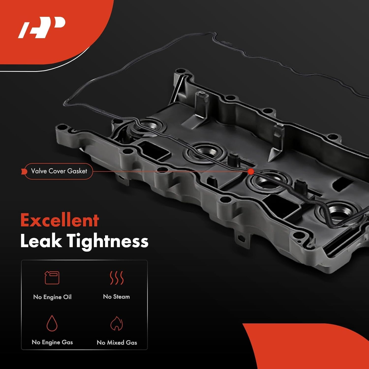 A-Premium Engine Valve Cover with Gasket Compatible with Nissan Altima & Sentra 2007-2013 2.5L 13270JA00A 13264JA00A 13264JG30C