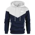thumbnail image 3 of Sudaderas con capucha estampadas para hombre, ropa deportiva para exteriores, Sudadera con capucha de pesca de moda, top a juego de dos colores, simplicidad callejera, Otoño e Invierno, 3 of 5