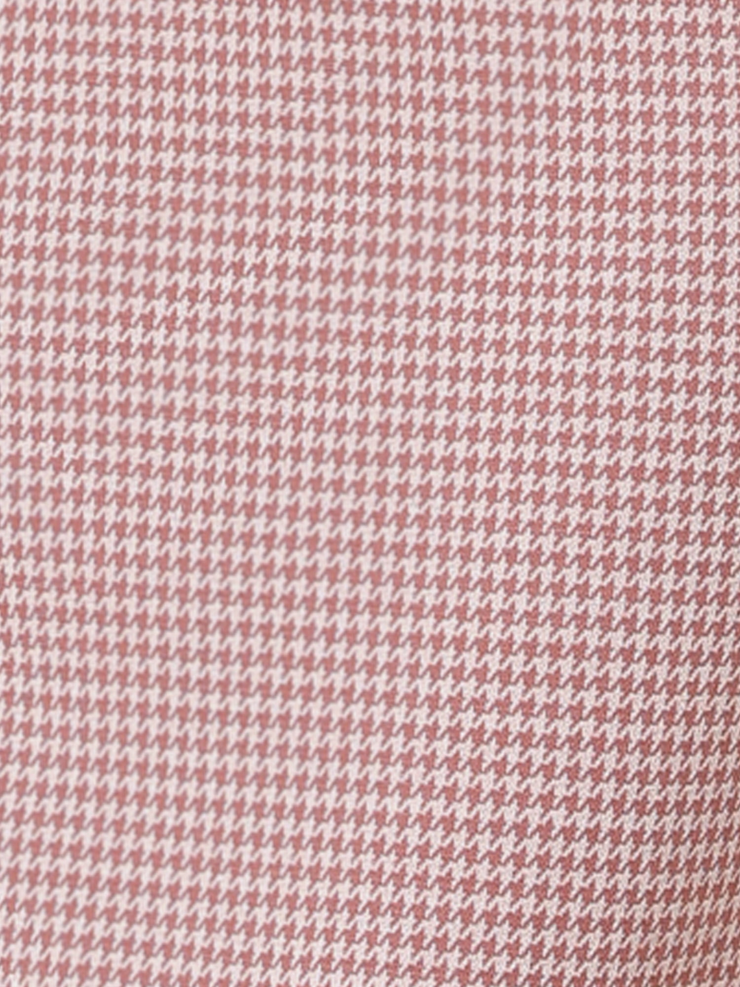 DARING DIVA Short Sleeve Contrast Bodycon Plaid Houndstooth Dress M Pink