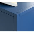 thumbnail image 3 of Linon Lakelyn 2-Drawer Rolling File Cabinet, Navy Finish, 3 of 25