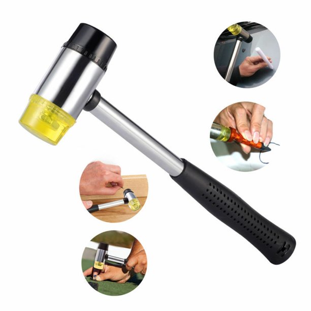 US Paintless Car Hail Damage Dent Remover Repair Kit Rubber Head Hammer