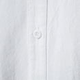 thumbnail image 6 of IROINNID Plain Long Sleeve Shirts for Men Comfy Spring And Summer Cotton Linen Shirt Stand Collar Shirt,White, 6 of 9