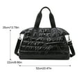 thumbnail image 3 of Bolsa De GimnasioCapacidad grande de la bolsa de asas de la lona de la separación seca mojada del bolso de la aptitud del gimnasio para los deportes del gimnasio, 3 of 8