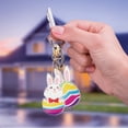 thumbnail image 5 of Hlzmart Easter Gift: DIY Easter Diamond- Painting- Keychain Rabbit Egg- Single-sided Dot Diamond Children's Gift Decorative Pendant A, 5 of 6