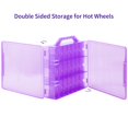 thumbnail image 2 of Estuche organizador para autos de juguete KISLANE de doble cara, 48 compartimentos, 2 of 7