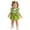 A-Green318, variant on JAJAHO Toddler Baby Girl Clothes Infant Girls Bodysuits Sleeveless Floral Bowknot Romper Dress With Headband 2PCS Set Cute Trendy One-Pieces